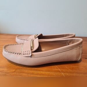 Calvin Klein Blush Pink Leonie Loafers, Size US 7
